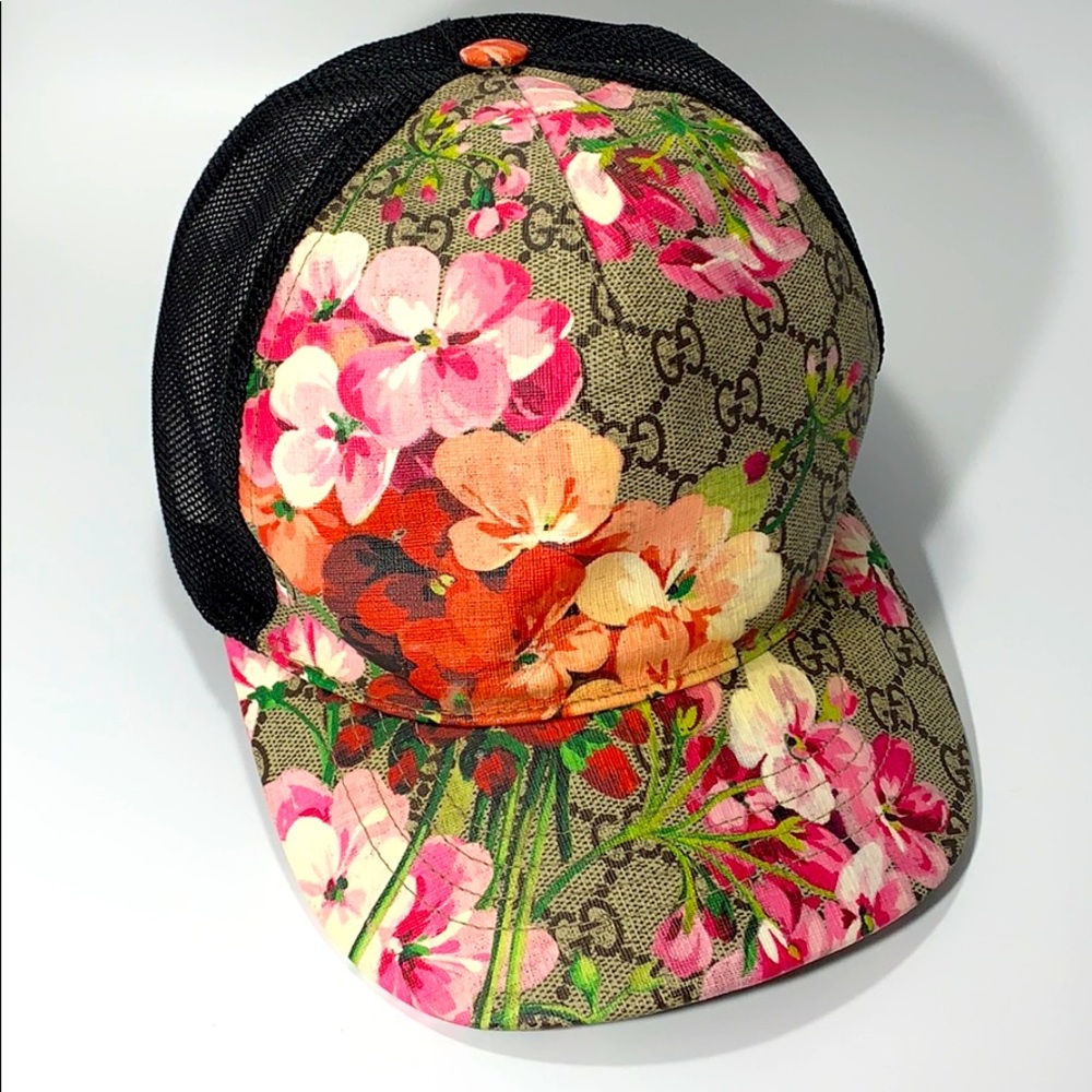 Authentic Gucci bloom hat